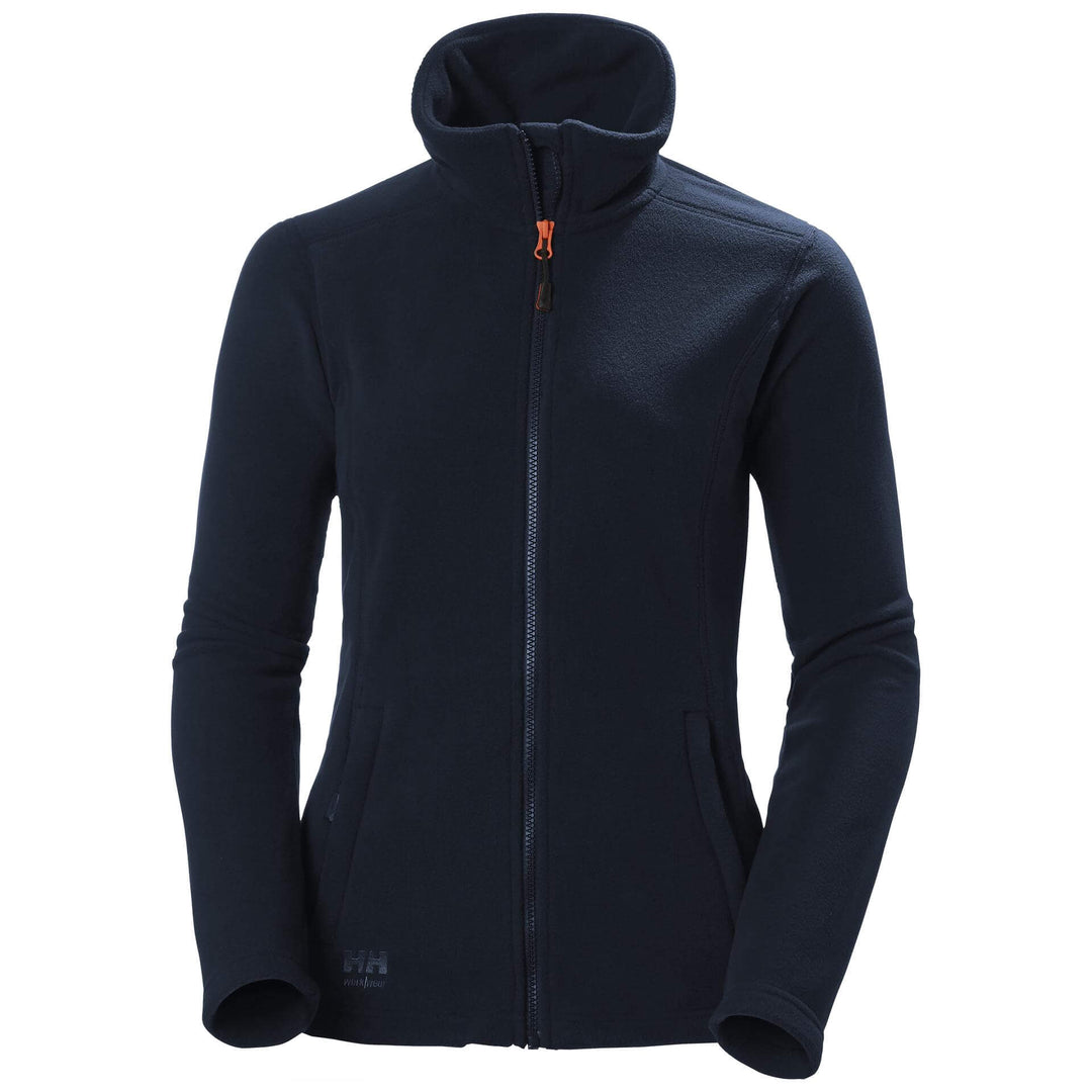 Helly Hansen Womens Luna Fleece Jacket Navy 1 Front #colour_navy