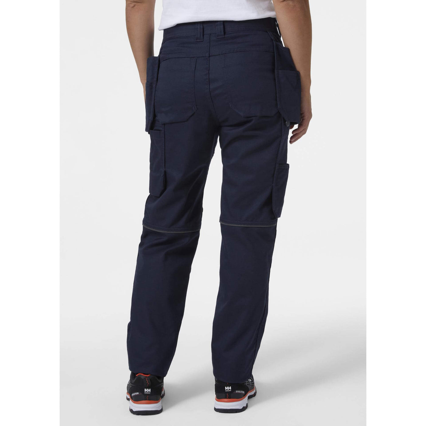 Helly Hansen Womens Luna Light Stretch Construction Trousers Navy 4 On Body 2#colour_navy