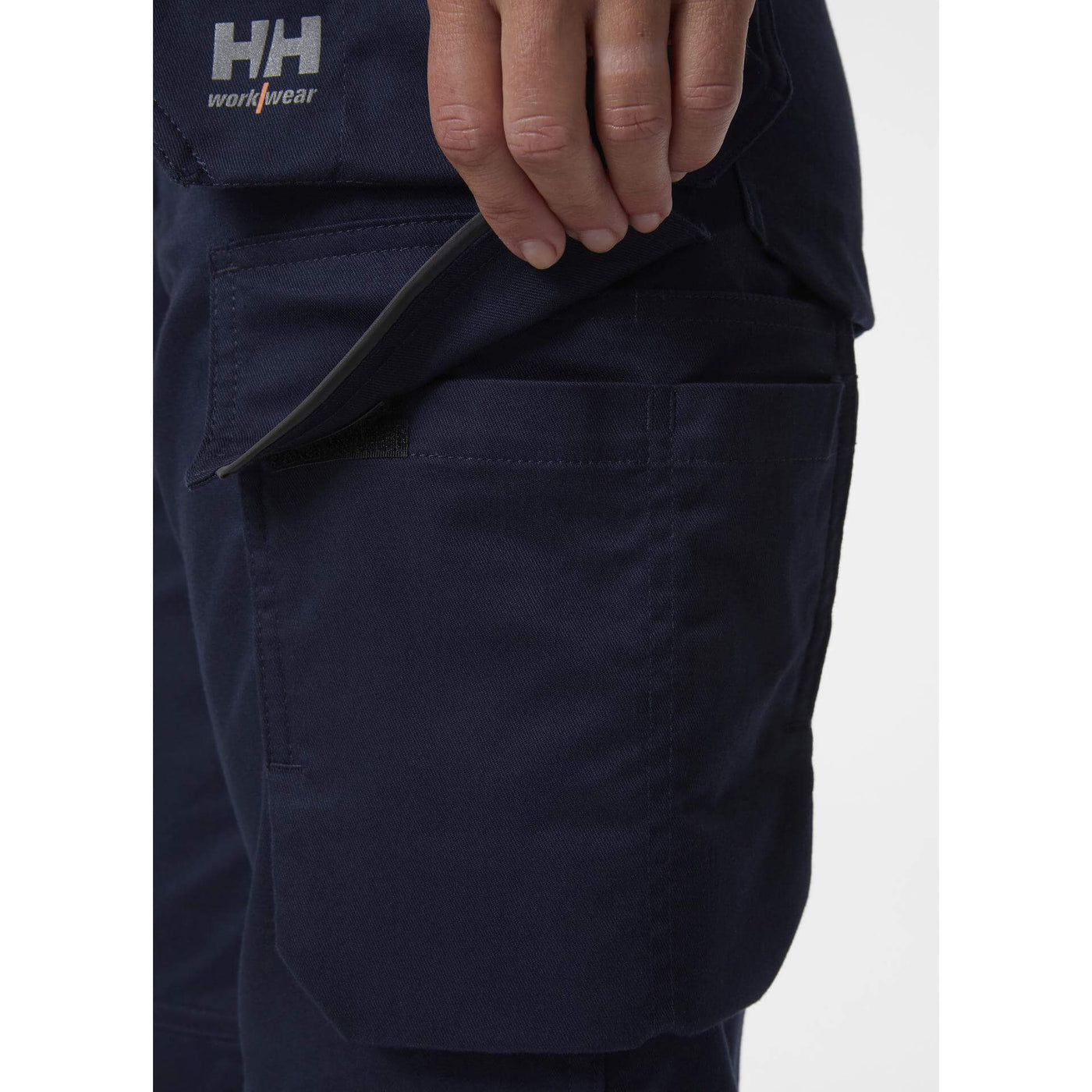 Helly Hansen Womens Luna Light Stretch Construction Trousers Navy 5 Feature 1#colour_navy