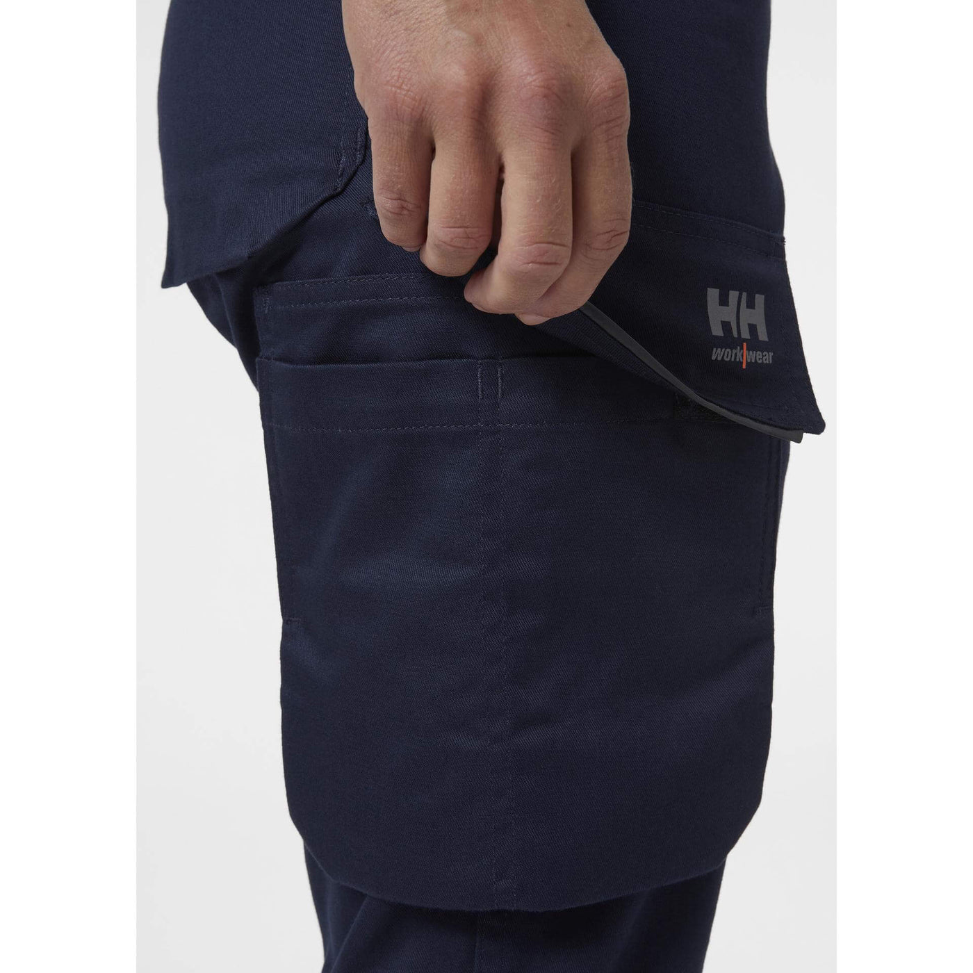 Helly Hansen Womens Luna Light Stretch Service Trousers Navy 5 Feature 1#colour_navy