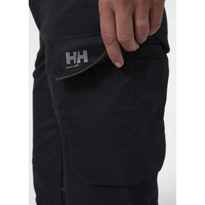 Helly Hansen Womens Luna Light Stretch Work Trousers Black 5 Feature 1#colour_black