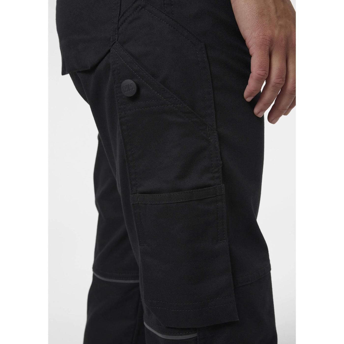 Helly Hansen Womens Luna Light Stretch Work Trousers Black 6 Feature 2#colour_black