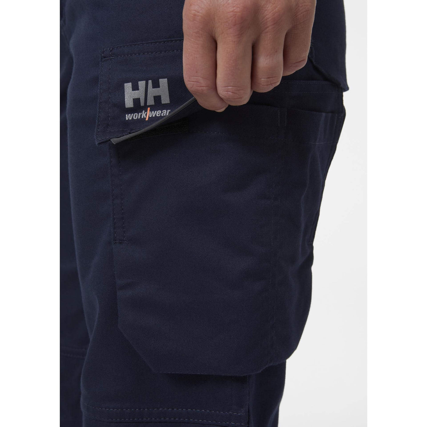 Helly Hansen Womens Luna Light Stretch Work Trousers Navy 5 Feature 1#colour_navy