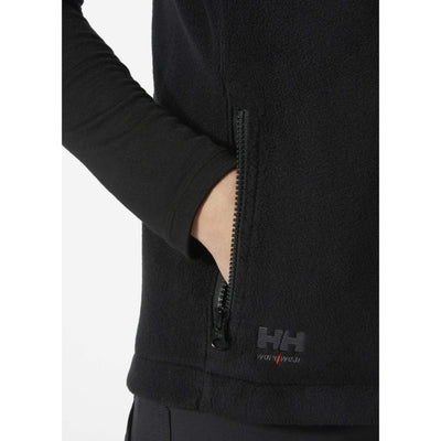 Helly Hansen Womens Manchester 2.0 Fleece Vest Black Feature 1#colour_black