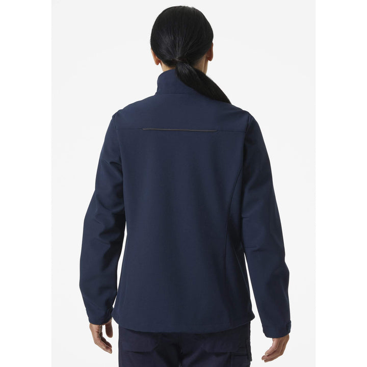 Helly Hansen Womens Manchester 2.0 Softshell Jacket Navy OnBody 2#colour_navy