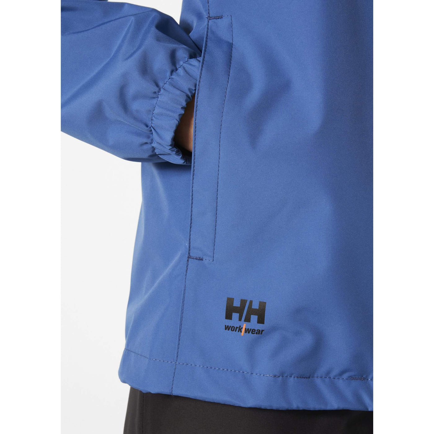 Helly Hansen Womens Manchester 2.0 Waterproof Shell Jacket Stone Blue Feature 1#colour_stone-blue