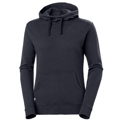 Helly Hansen Womens Manchester Hoodie Navy Front#colour_navy