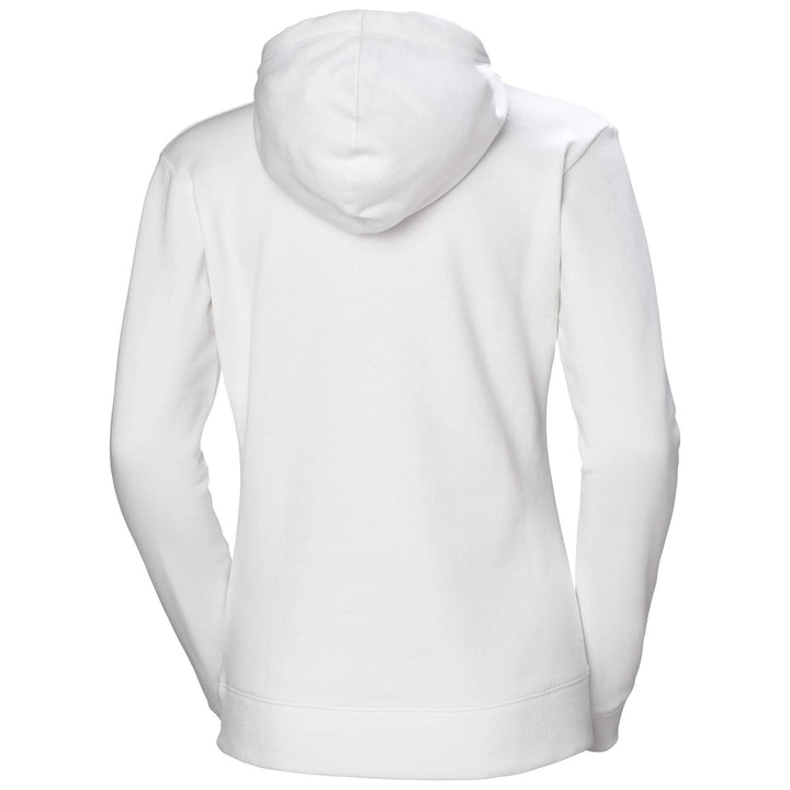 Helly Hansen Womens Manchester Hoodie White 2 Rear #colour_white