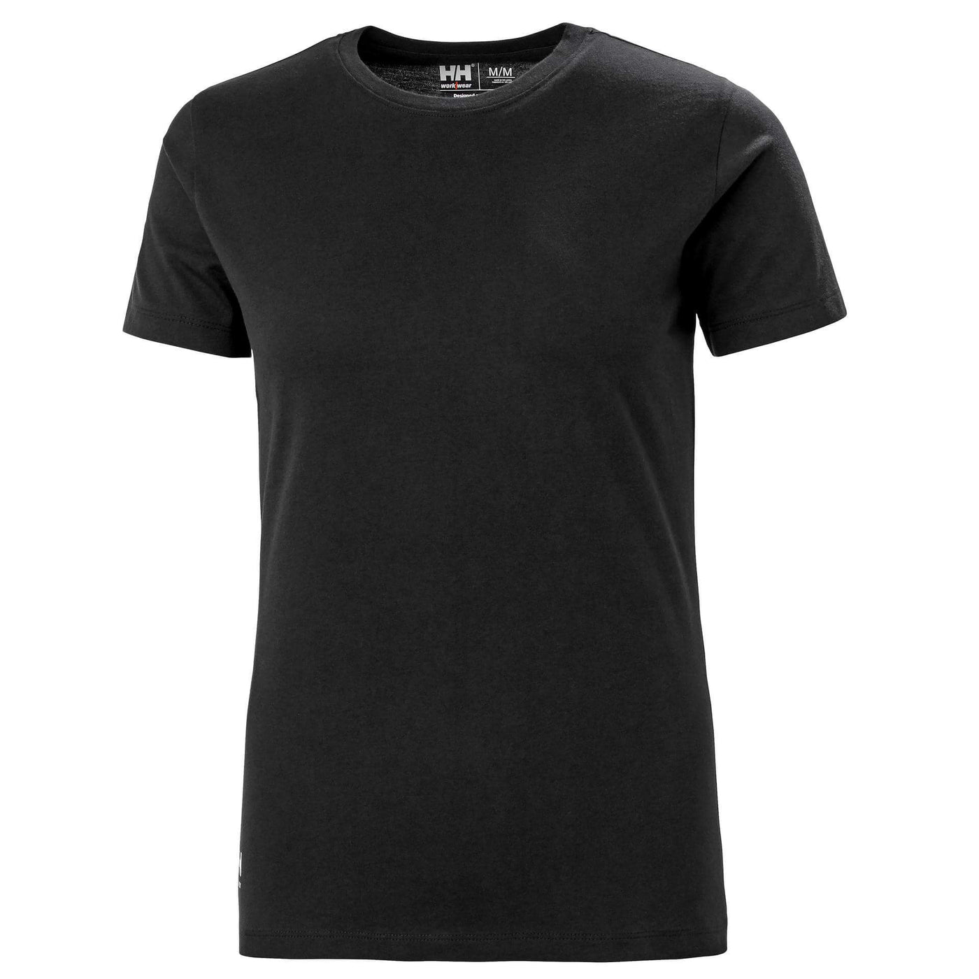 Helly Hansen Womens Manchester T-Shirt Black 1 Front #colour_black