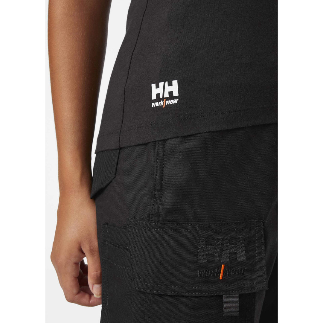 Helly Hansen Womens Manchester T-Shirt Black 5 Feature 1#colour_black