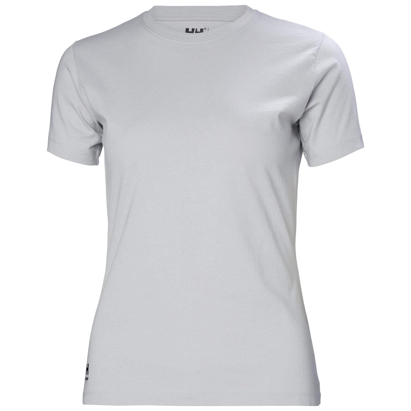 Helly Hansen Womens Manchester T-Shirt Grey Fog 1 Front #colour_grey-fog