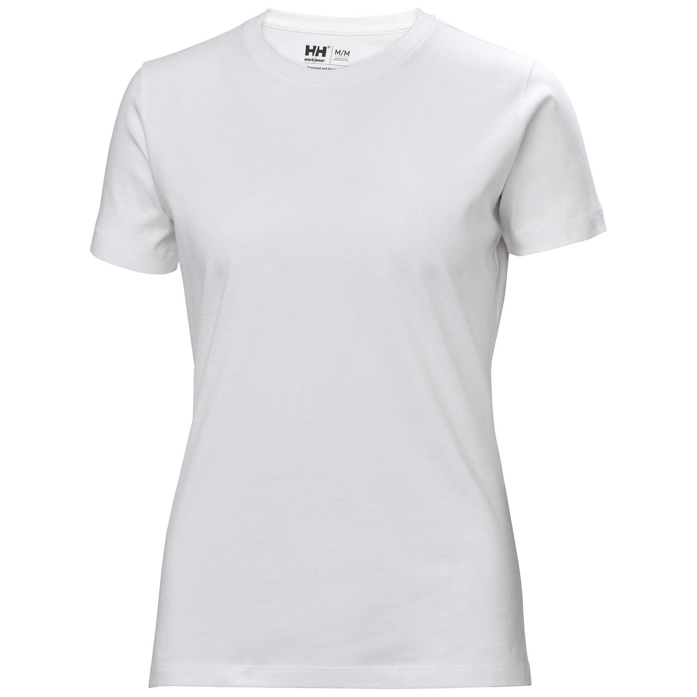Helly Hansen Womens Manchester T-Shirt White 1 Front #colour_white