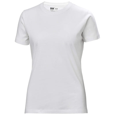 Helly Hansen Womens Manchester T-Shirt White 1 Front #colour_white