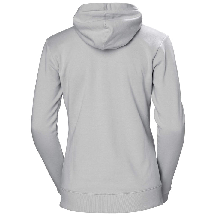 Helly Hansen Womens Manchester Zip Hoodie Grey Fog 1 Rear #colour_grey-fog