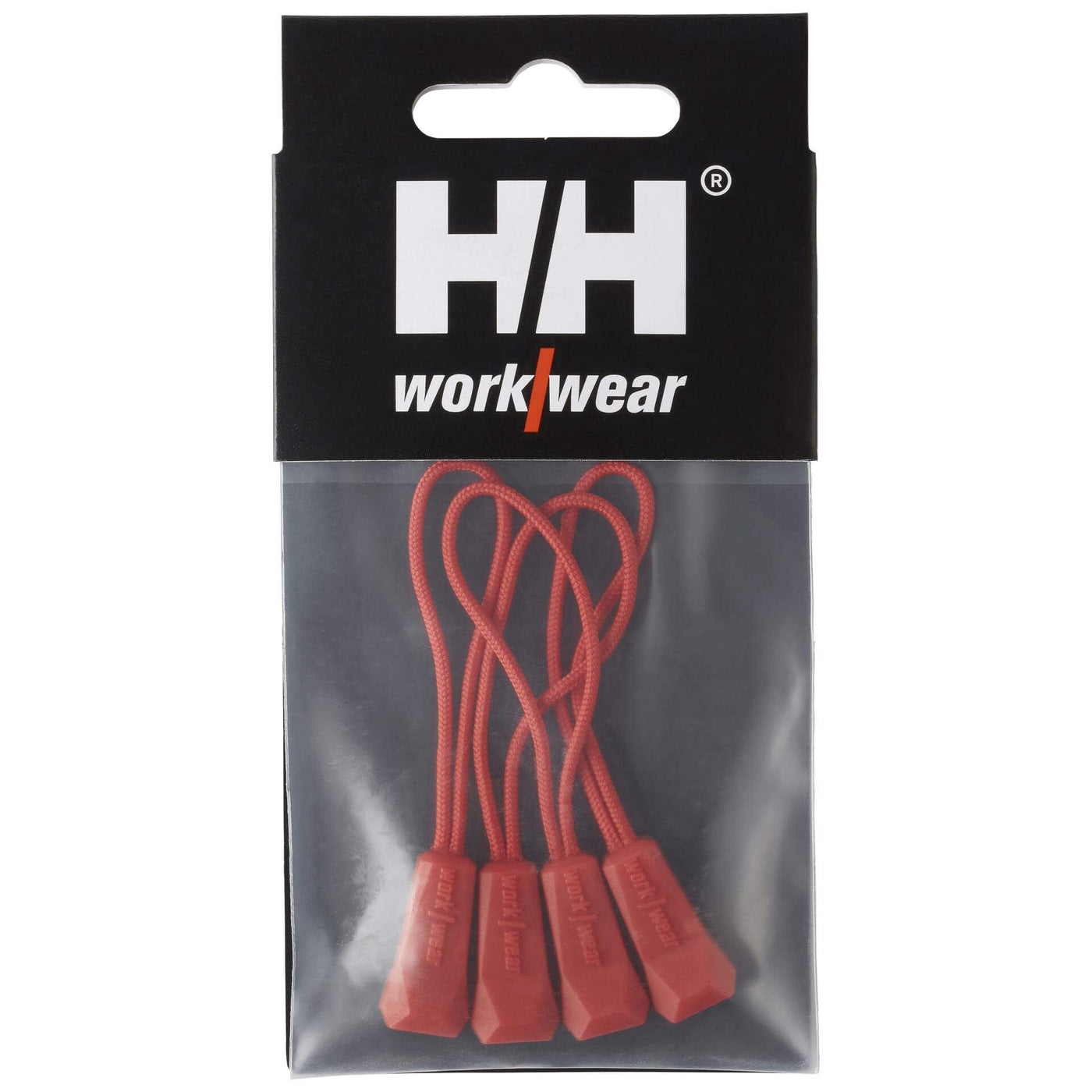 Helly Hansen Zipper Puller Kit Alert Red/Ebony 1 Front #colour_alert-red-ebony