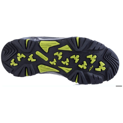 Hi-Tec Forza Waterproof Kids Hiking Boots-Cool Grey-Majolica-Limoncello-4