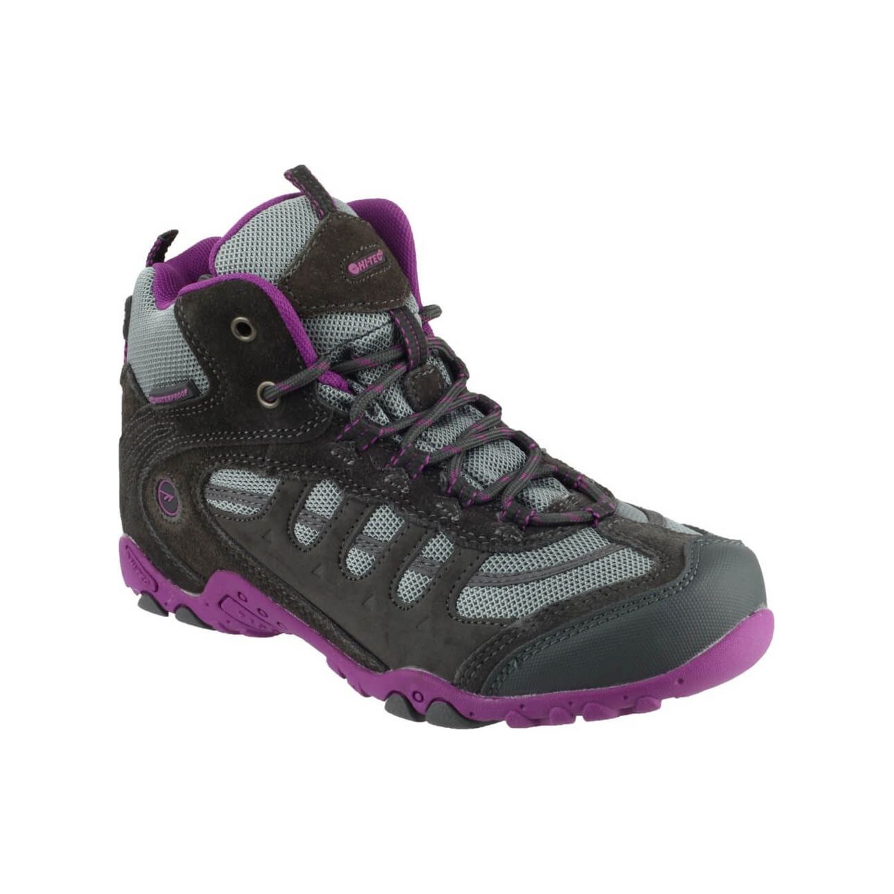 Hi-Tec Penrith Hiking Boots-Purple-Main