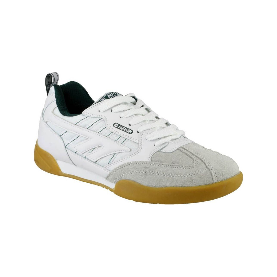 Hi-Tec Squash Unisex Trainers-White-Main