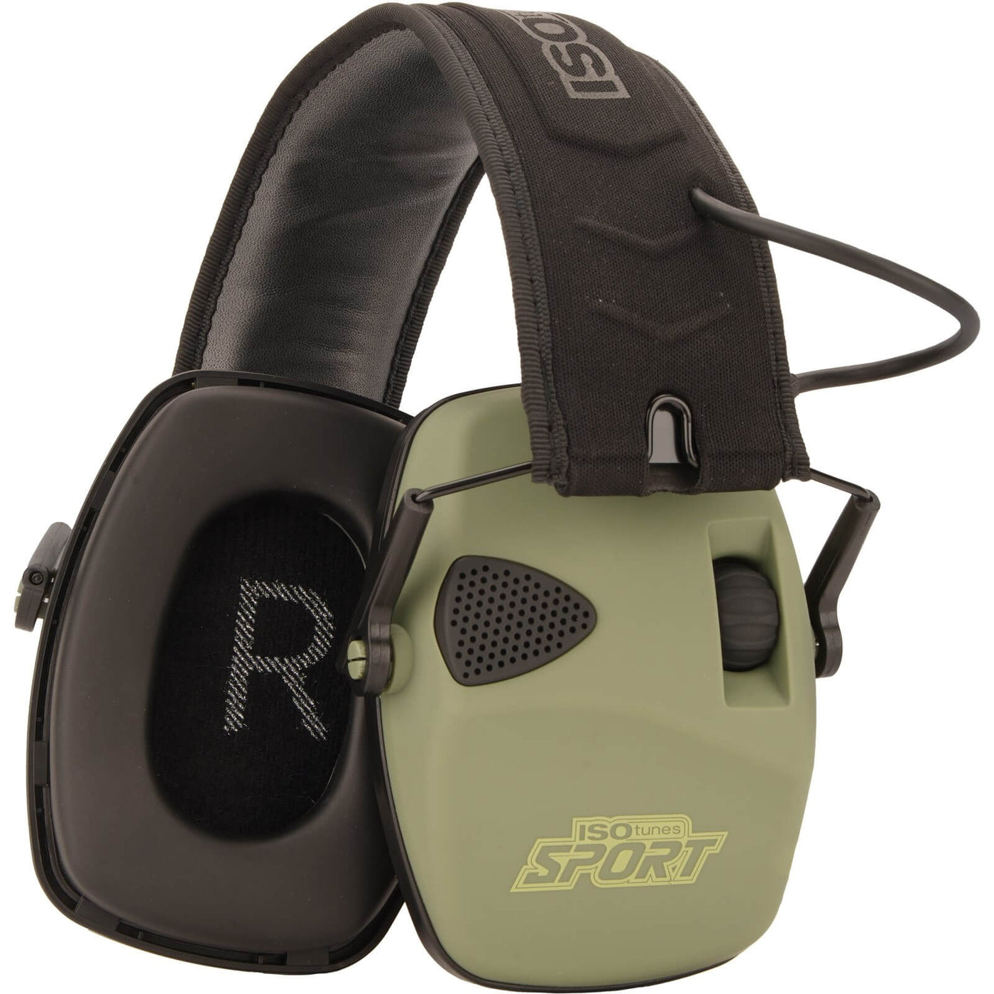 ISOtunes DEFY Slim Basic Ear Defenders Green 1#colour_green