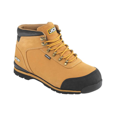 JCB 3CX Safety Work Boots Honey Product Main#colour_honey