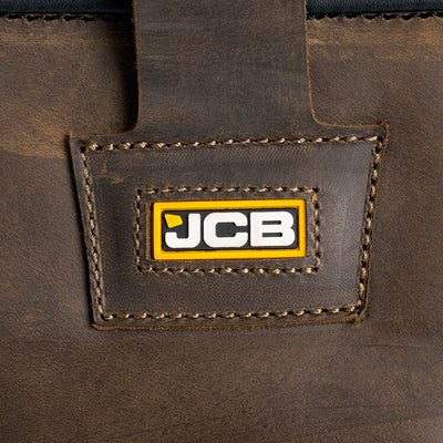 JCB Denstone Waterproof Safety Rigger Boots Brown Product 6#colour_brown