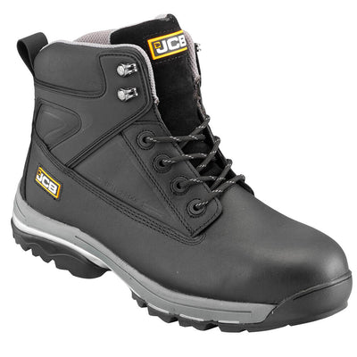 JCB Fast Track Work Safety Boots Black Product Main#colour_black