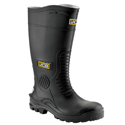 JCB Hydromaster Safety Wellies Black Product Main#colour_black