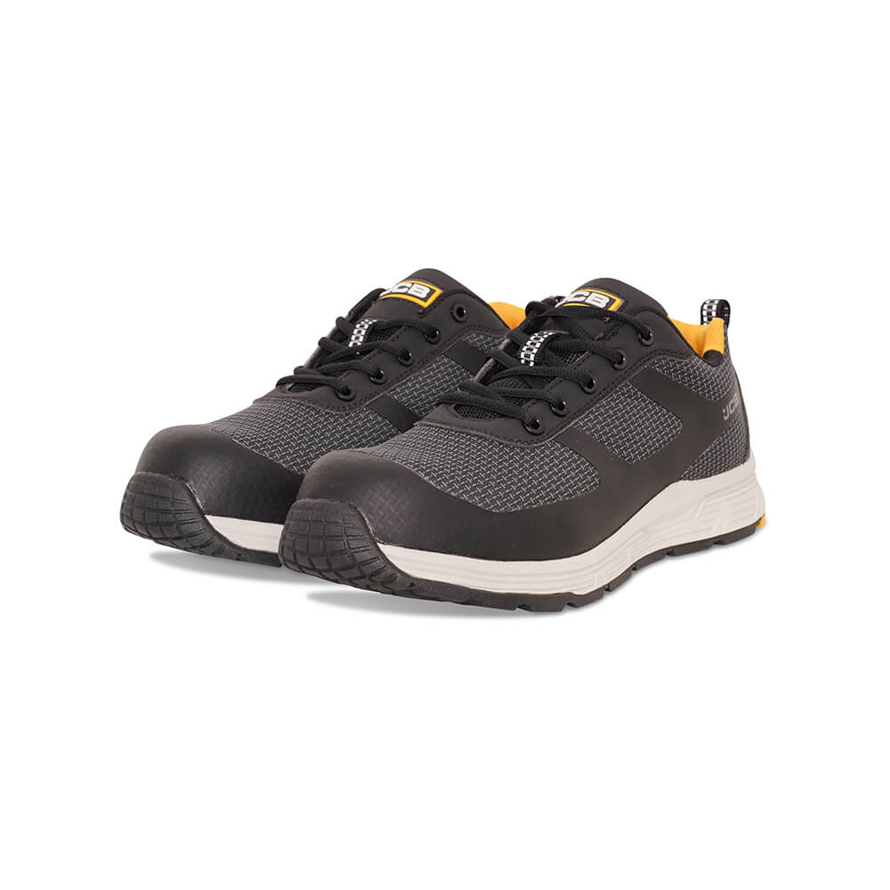 JCB Spark Work Safety Trainers Black Product 3#colour_black