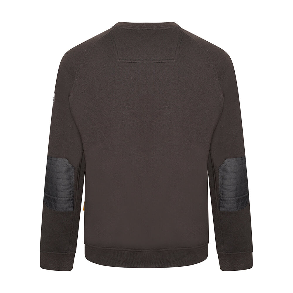 JCB Trade Crew Sweatshirt Black Product 6#colour_black