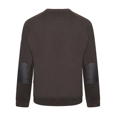 JCB Trade Crew Sweatshirt Black Product 6#colour_black