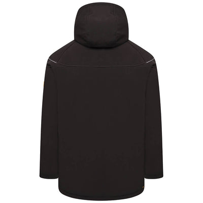 JCB Trade Hooded Softshell Jacket Black Product 4#colour_black
