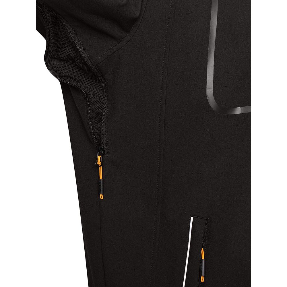 JCB Trade Hooded Softshell Jacket Black Product 5#colour_black