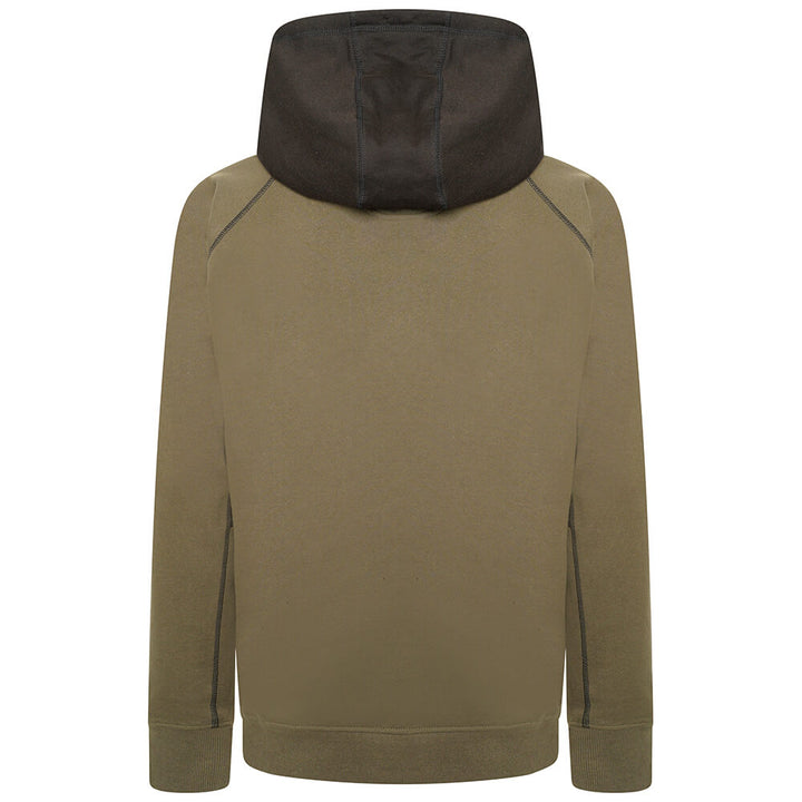 JCB Trade Horton Hoodie Olive Green/Black Product 5#colour_olive-green-black