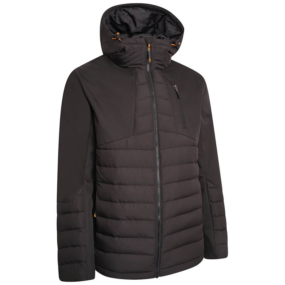 JCB Trade Hybrid Padded Jacket Black Product 2#colour_black