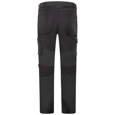 JCB Trade Hybrid Stretch Work Trousers Black Product 4#colour_black