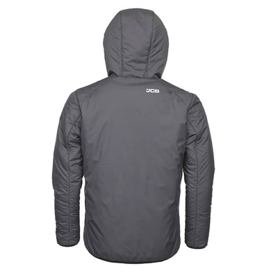JCB Trade Padded Jacket Grey/Black Product 2#colour_grey-black