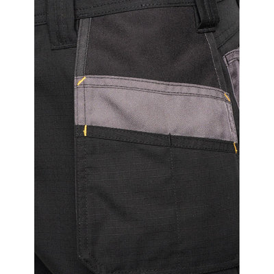 JCB Trade Rip Stop Work Trousers Black/Grey Product 2#colour_black-grey