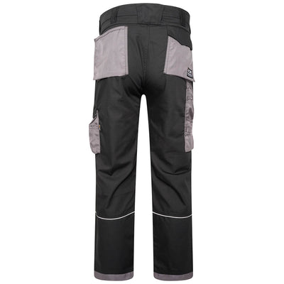 JCB Trade Rip Stop Work Trousers Black/Grey Product 5#colour_black-grey