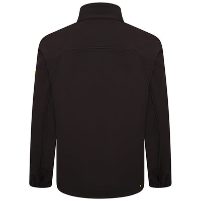 JCB Trade Softshell Jacket Black Product 4#colour_black