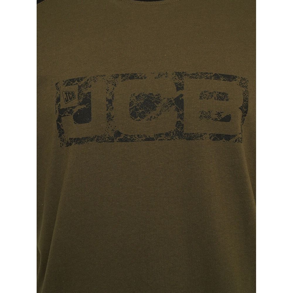 JCB Trade T-Shirt Olive Green/Black Product 4#colour_olive-green-black