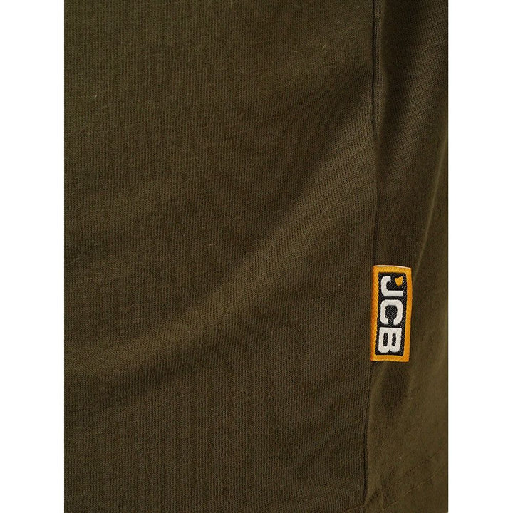 JCB Trade T-Shirt Olive Green/Black Product 5#colour_olive-green-black