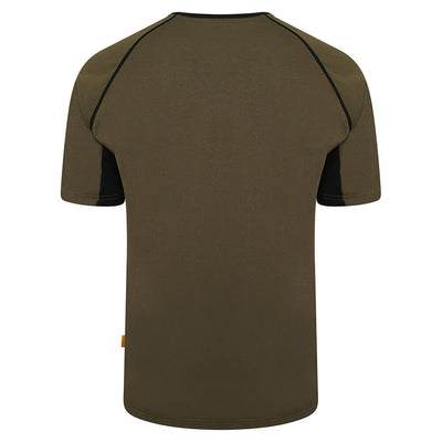 JCB Trade T-Shirt Olive Green/Black Product 6#colour_olive-green-black