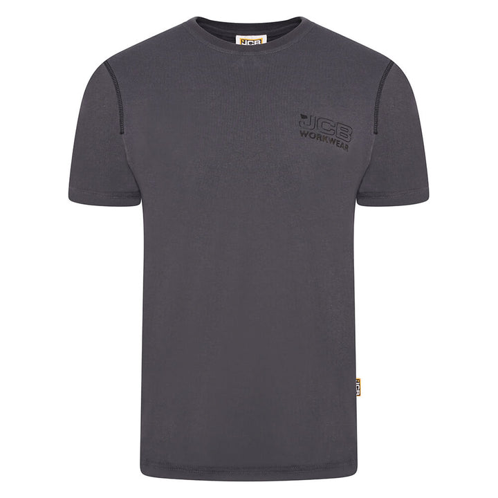 JCB Trade Work T-Shirt Steel Blue Product Main#colour_steel-blue