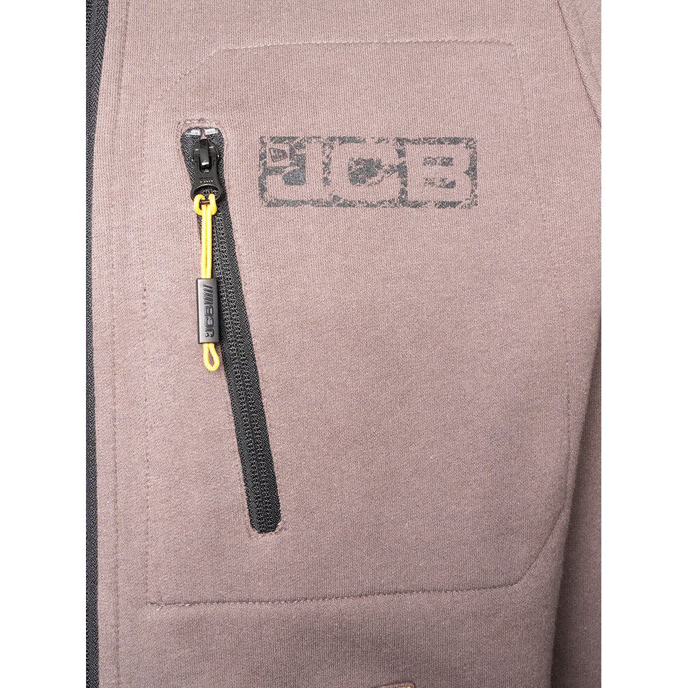 JCB Trade Zip Thru Hoodie Grey Product 2#colour_grey
