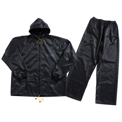 JCB Waterproof Rain Suit Black Product Main#colour_black