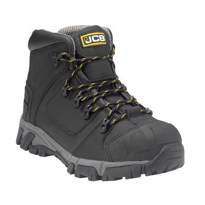 JCB Xseries Work Safety Boots Black Product Main#colour_black