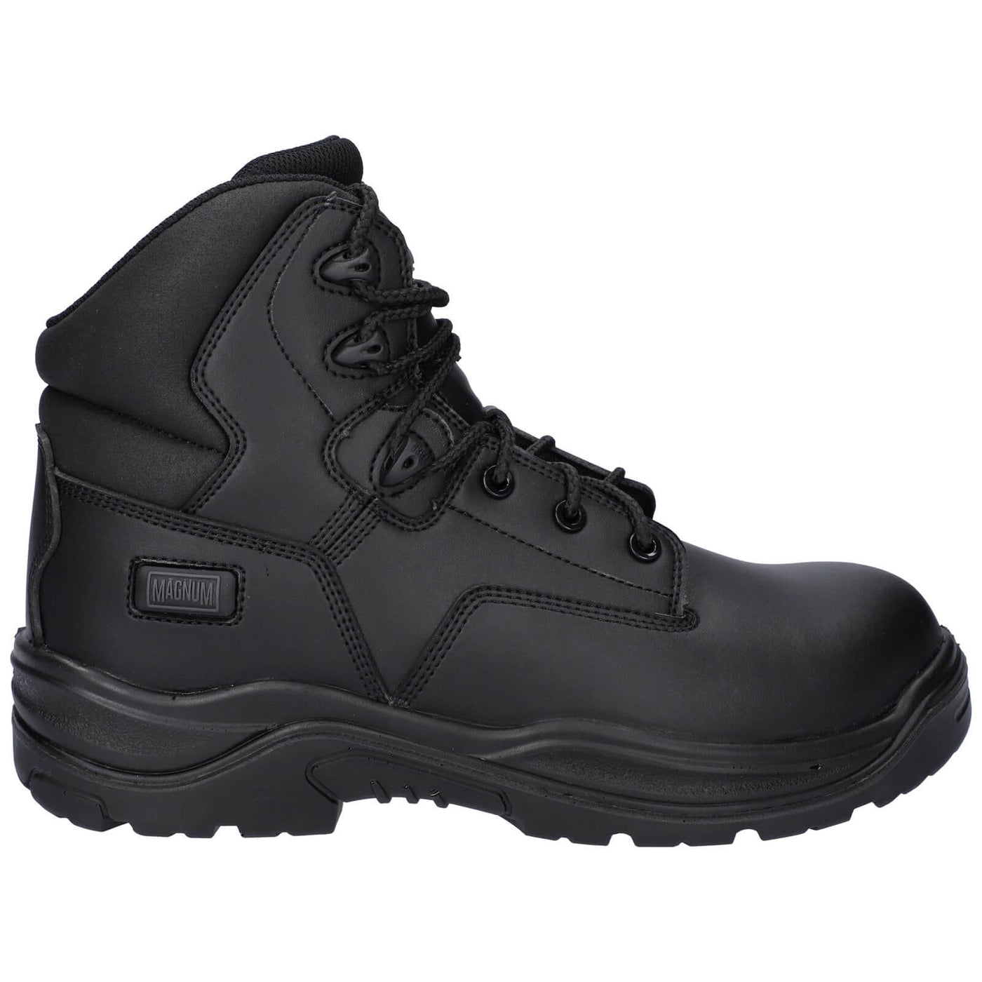 Magnum Precision Sitemaster Vegan Uniform Safety Boots Black 4#colour_black