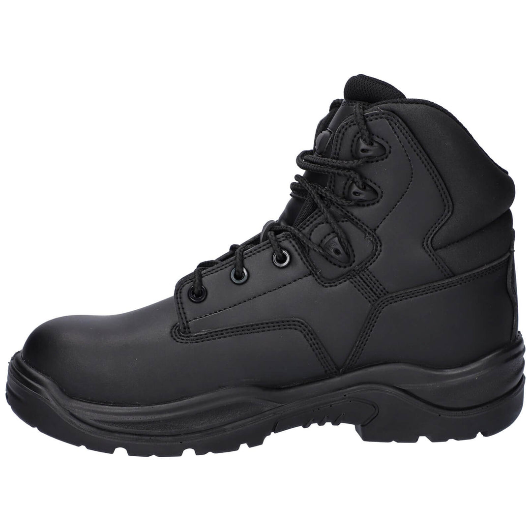 Magnum Precision Sitemaster Vegan Uniform Safety Boots Black 5#colour_black