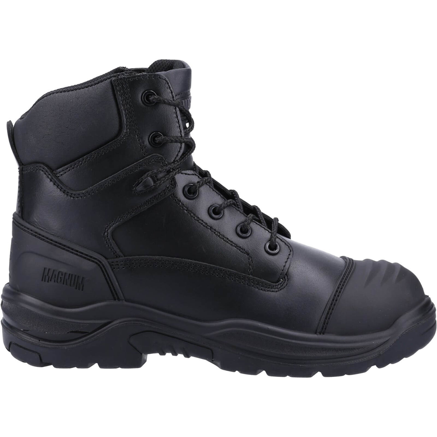 Magnum Roadmaster Metatarsal Uniform Composite Toe Safety Boots Black 4#colour_black