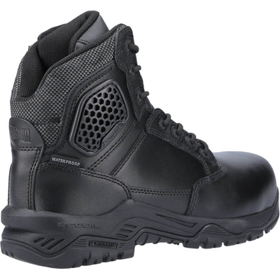 Magnum Strike Force 6.0 S3 Safety Work Boots Black 2#colour_black